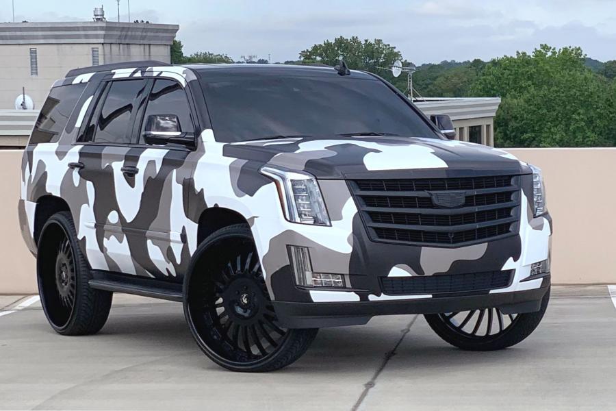  Cadillac Escalade on Forgiato Wheels (Andata) 2019 года  (фото 1 из 1)